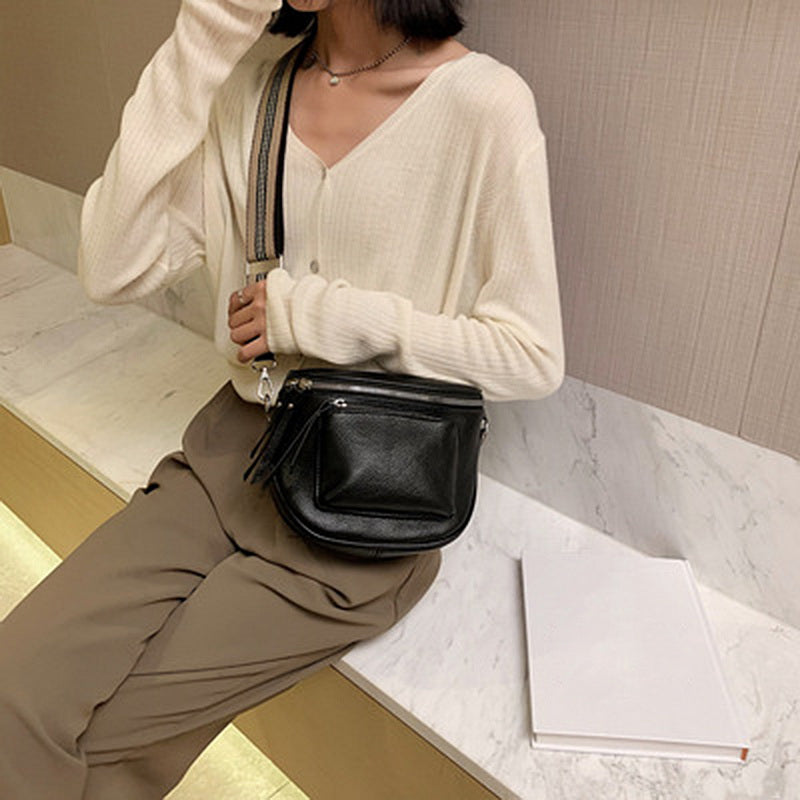 Damen-Crossbody-Tasche aus Kunstleder mit verstellbarem Schulterriemen – praktische und elegante Tasche für den Alltag 4