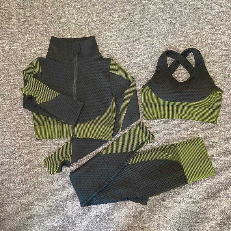 Variant image for Damen-Sport-Set, Yoga, monochrom Nylon-58