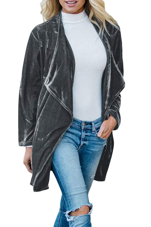 Damenjacke Patchwork-Technik Reißverschluss Polyester Jacken Damen-1