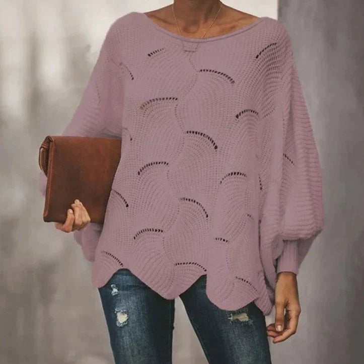 Variantenbild für Damen-Strickpullover, leicht, 100 % Acryl, Loose Fit-33