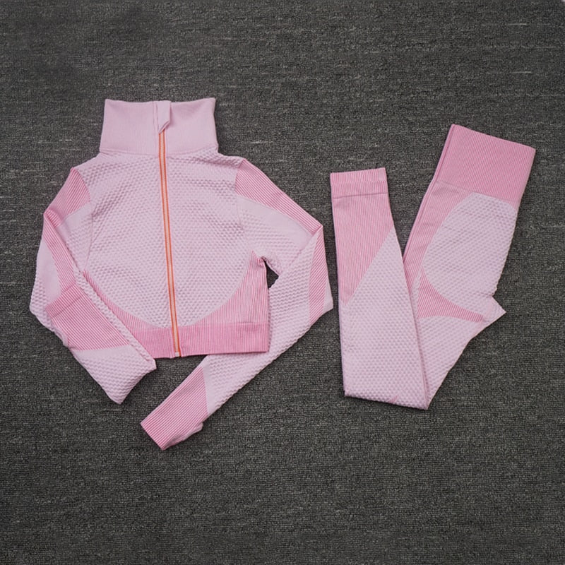 Variant image for Damen-Sport-Set, Yoga, monochrom Nylon-13