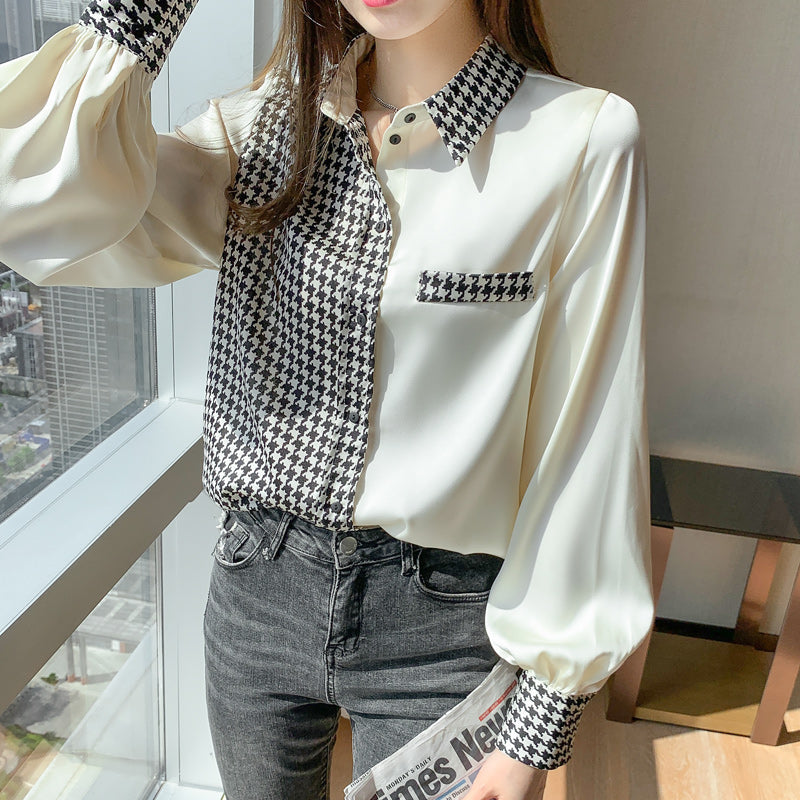 Herrenhemd, langärmlig, urban Stil, Polyester, verdeckbarer Kragen-3