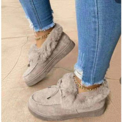 Damen-Pantoffeln, Freizeit, Wildleder, gefüttert-1