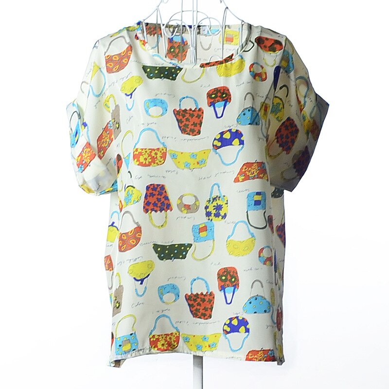 Damen-T-Shirt, moderne lässige Baumwolle-3
