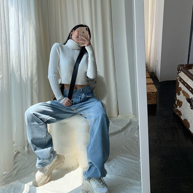Ripped Herrenjeans mit lockerer Passform aus 100% Baumwolle – Vintage-Stil für einen lässigen Look 3