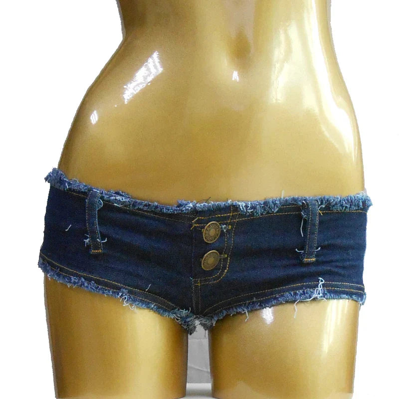 Damen-Shorts, Casual, Denim, Spandex, eng anliegend-6