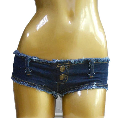 Damen-Shorts, Casual, Denim, Spandex, eng anliegend-6