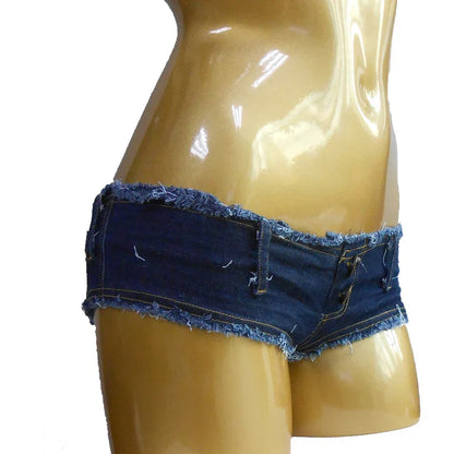 Damen-Shorts, Casual, Denim, Spandex, eng anliegend-5