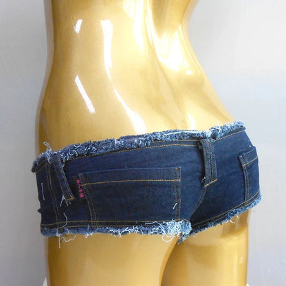Damen-Shorts, Casual, Denim, Spandex, eng anliegend-3