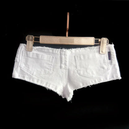 Damen-Shorts, leichte Baumwolle, Spandex, verstellbare Taille-2