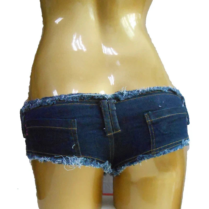 Damen-Shorts, Casual, Denim, Spandex, eng anliegend-4