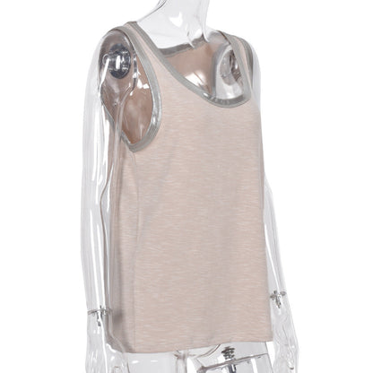 Damen-Tanktop, Casual, Broadcloth-3