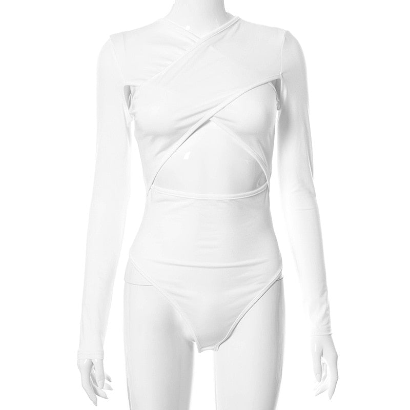 Variant image for Damen-Kleid, langärmelig, monochrom, Polyester-3