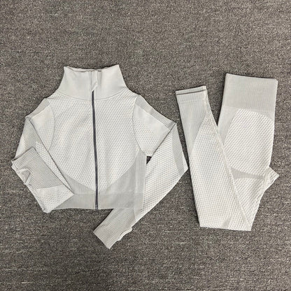 Variant image for Damen-Sport-Set, Yoga, monochrom Nylon-10