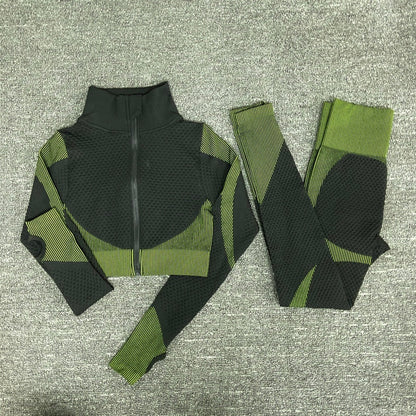 Variant image for Damen-Sport-Set, Yoga, monochrom Nylon-25