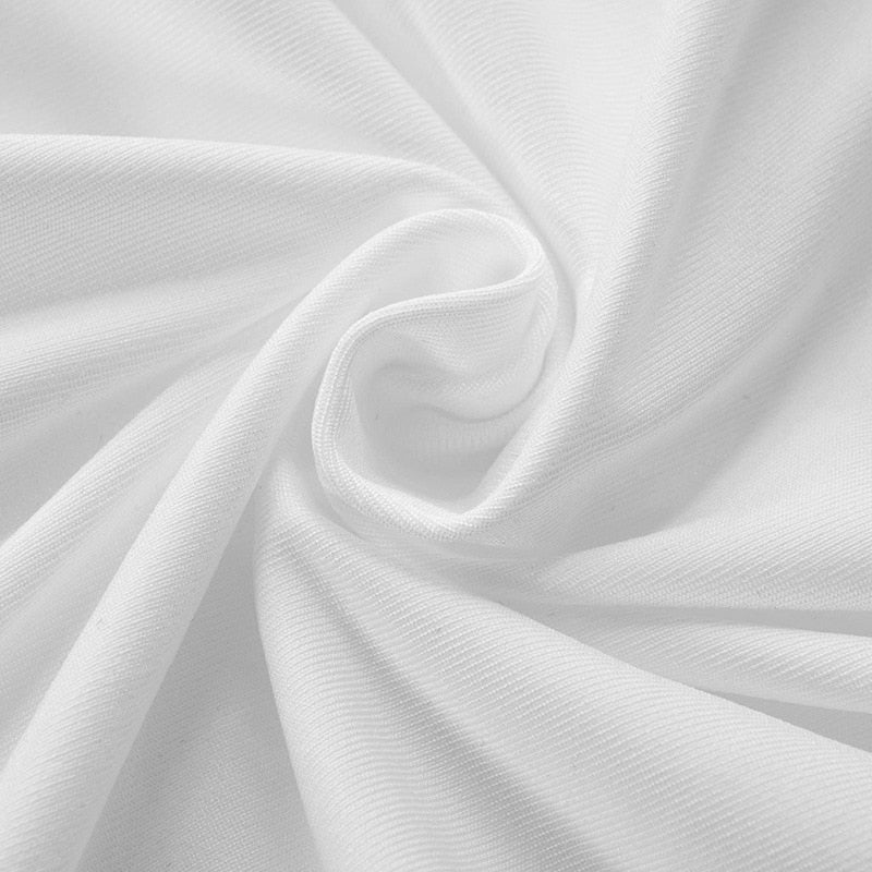 Damen-Kleid, langärmelig, monochrom, Polyester-6