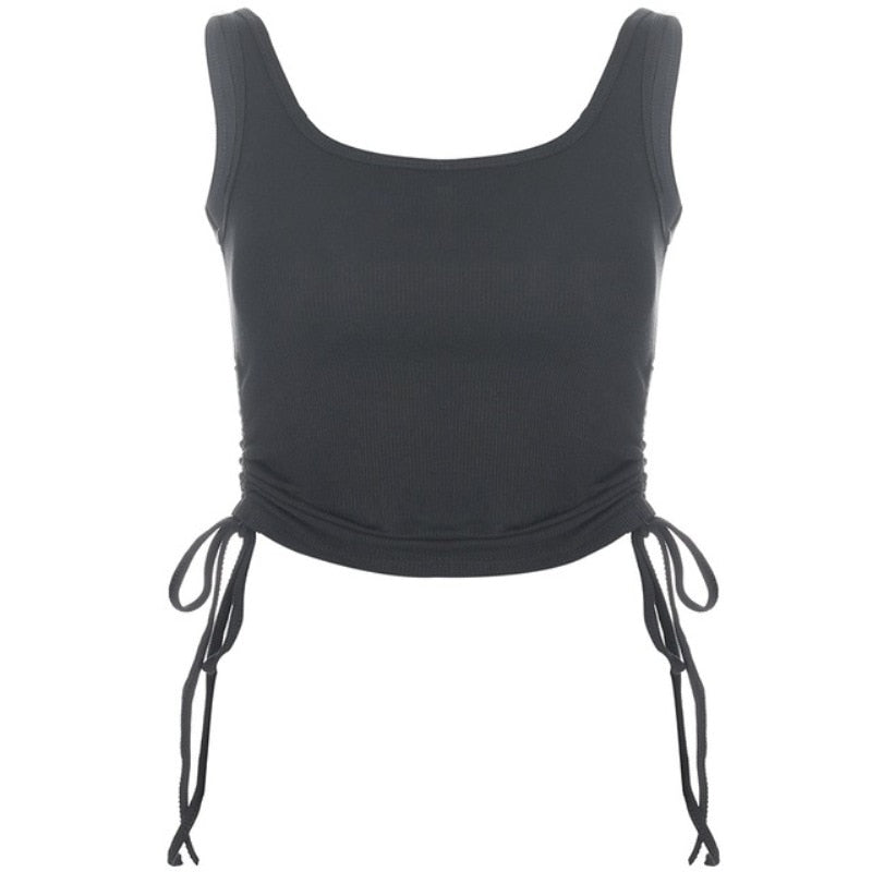 Ärmelloses Party-Top für Damen in elegantem Design – Polyester, perfekt für Alltag und Party, erhältlich in mehreren Größen 3