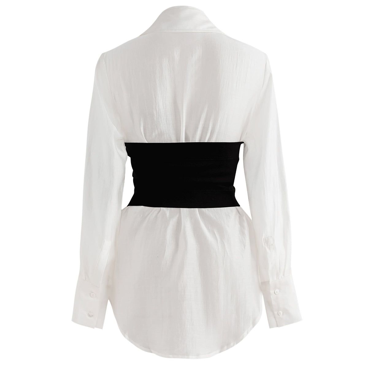 Damen Bluse Langarm Weiche Baumwolle Polyester-6