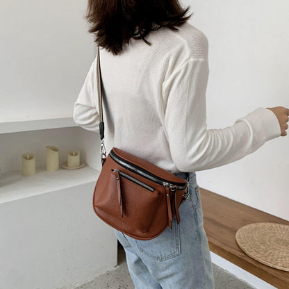 Damen-Crossbody-Tasche aus Kunstleder mit verstellbarem Schulterriemen – praktische und elegante Tasche für den Alltag 5
