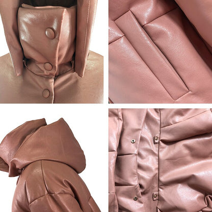 Damen Winterjacke Trendig Polyester für kalte Tage-4