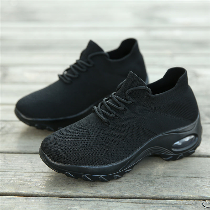 Ergonomische stoßdämpfende Schuhe aus Synthetikmaterial für Damen – atmungsaktiv und flexibel, Größe 36-46 2