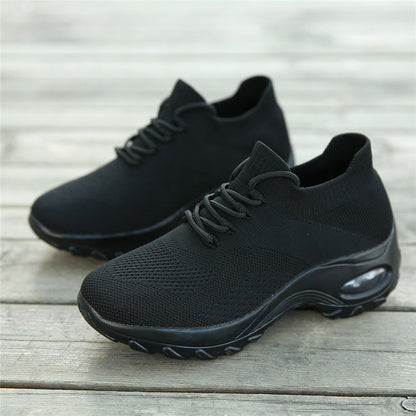 Ergonomische stoßdämpfende Schuhe aus Synthetikmaterial für Damen – atmungsaktiv und flexibel, Größe 36-46 2