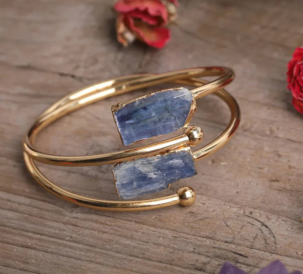 Variant image for Damen-Armband mit blauem Kyanit und Kupfer in elegantem Design-6