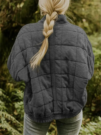 Damenjacke Oversized Hochwertiges Material für Komfort und Stil-2