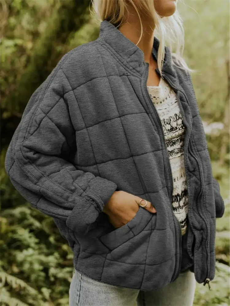 Damenjacke Oversized Hochwertiges Material für Komfort und Stil-1