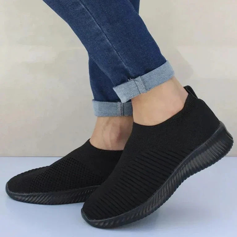 Damen Sneakers Leichte Atmungsaktive Synthetikmaterial für bequeme tägliche Nutzung-6