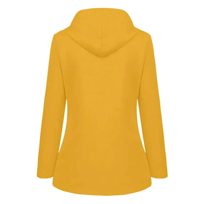 Damen-Regenjacke, gefüttert, wasserabweisender Stoff, elegant-3