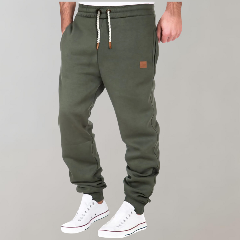 Herren-Jogginghose, leicht, atmungsaktiv, mit elastisches Taillenband-3