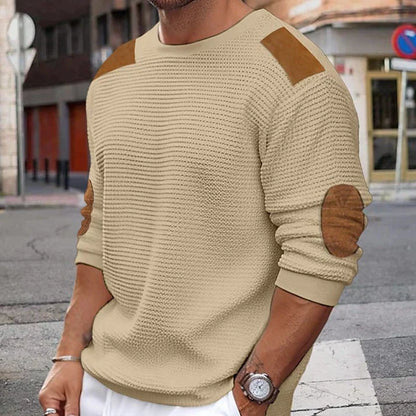 Variantenbild für Damen-Strickpullover im Patchwork-Design 100% Acryl-18