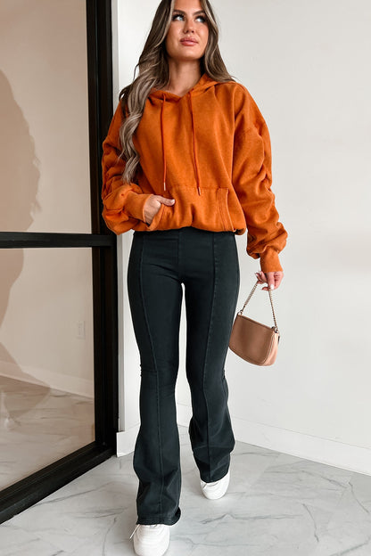 Damen-Hoodie, langärmelig, weiche Baumwolle-5
