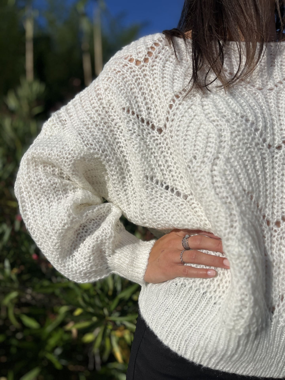Damen-Pullover, moderne Passform, weiche Faser-5