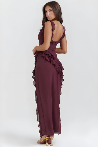 Damen-Abendumhang, elegant, Satin, Spitze 5