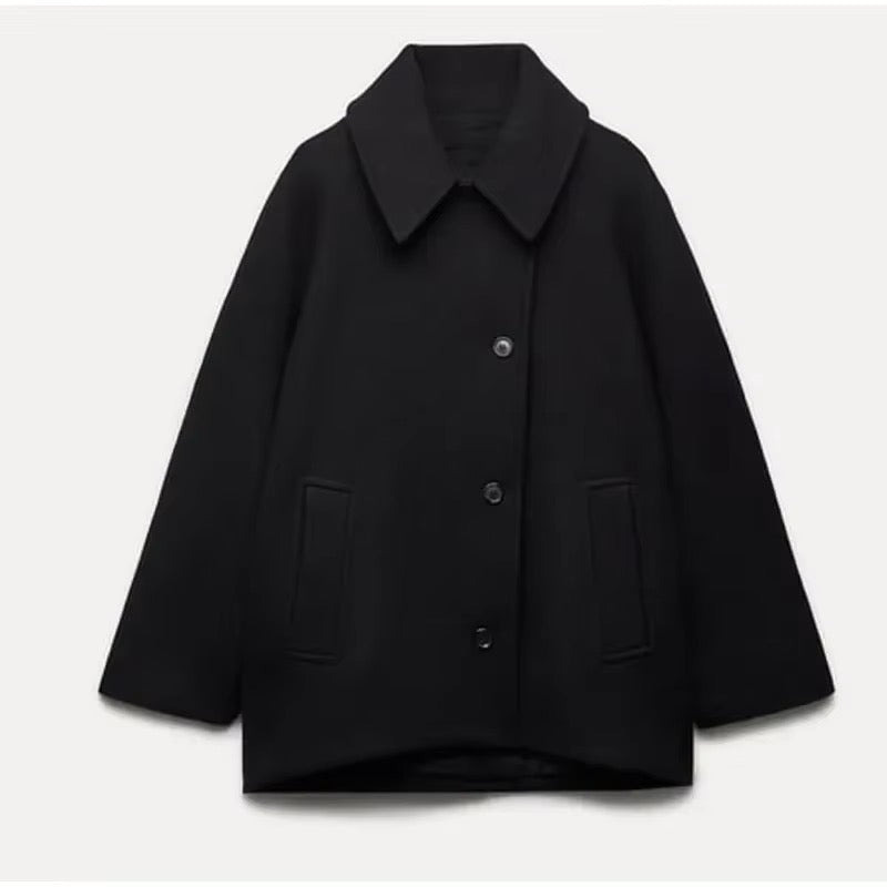 Damen-Lange Winterjacke, Oversized, Hochwertiges Polyester-2