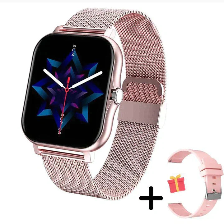 Herren-Smartwatch, mit Gesundheitsüberwachung und wasserabweisendes Design 2