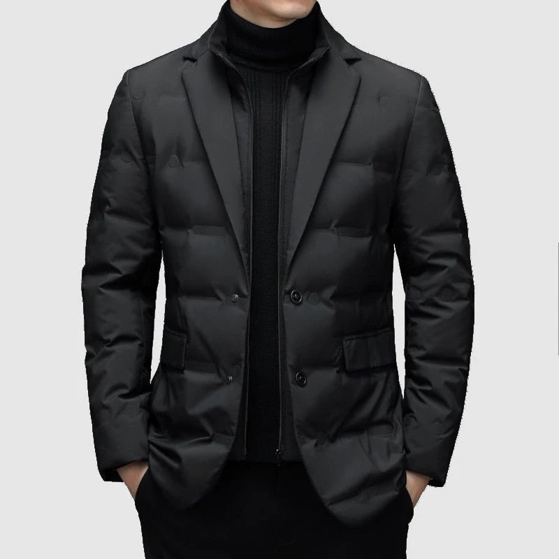 Variant image for Herren-Winterdaunenjacke, wasserfest, modernes Design-1