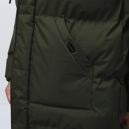Herren-Winterjacke, elegant, Synthetik, Isolierung-6