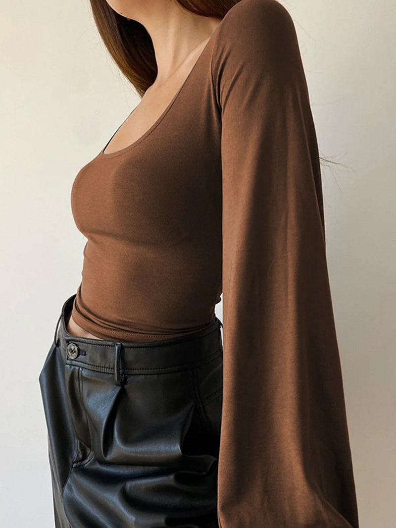 Rotes Party-Top für Damen mit vielseitigem Design aus hochwertigem Stoff – perfekt für Alltag und Fest 5
