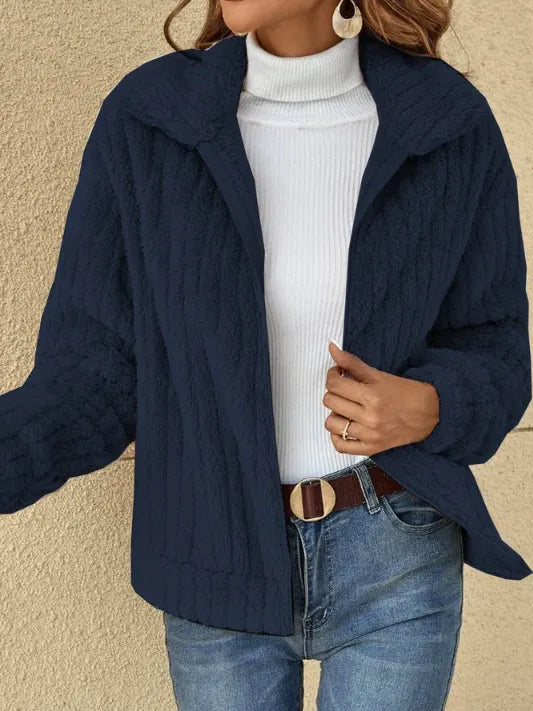 Variant image for Damenjacke Modern Design Polyester für Herbst und Winter-7