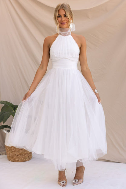Variant image for Damen Ärmelloses Festkleid Elegantes Design Weiches Material-13
