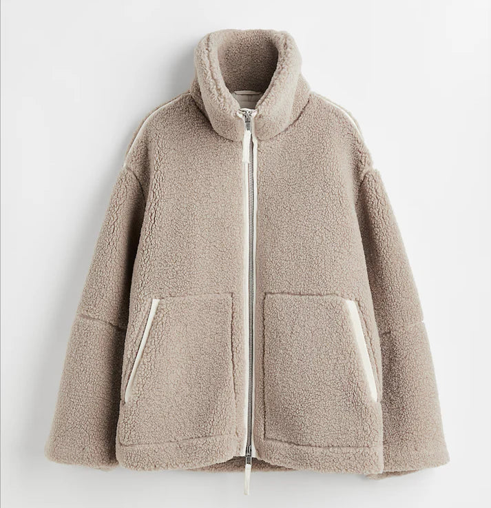 Variant image for Damenjacke Elegant Fleece Stilvolle Winterjacke-2