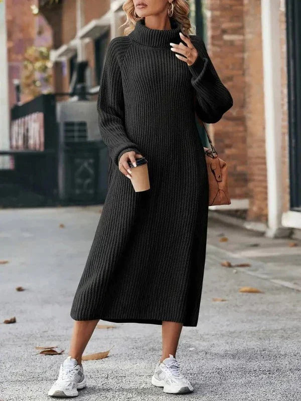 Oversize-Strickkleid für Damen aus hochwertiger Acrylmischung – bequemer und zeitloser Stil 7
