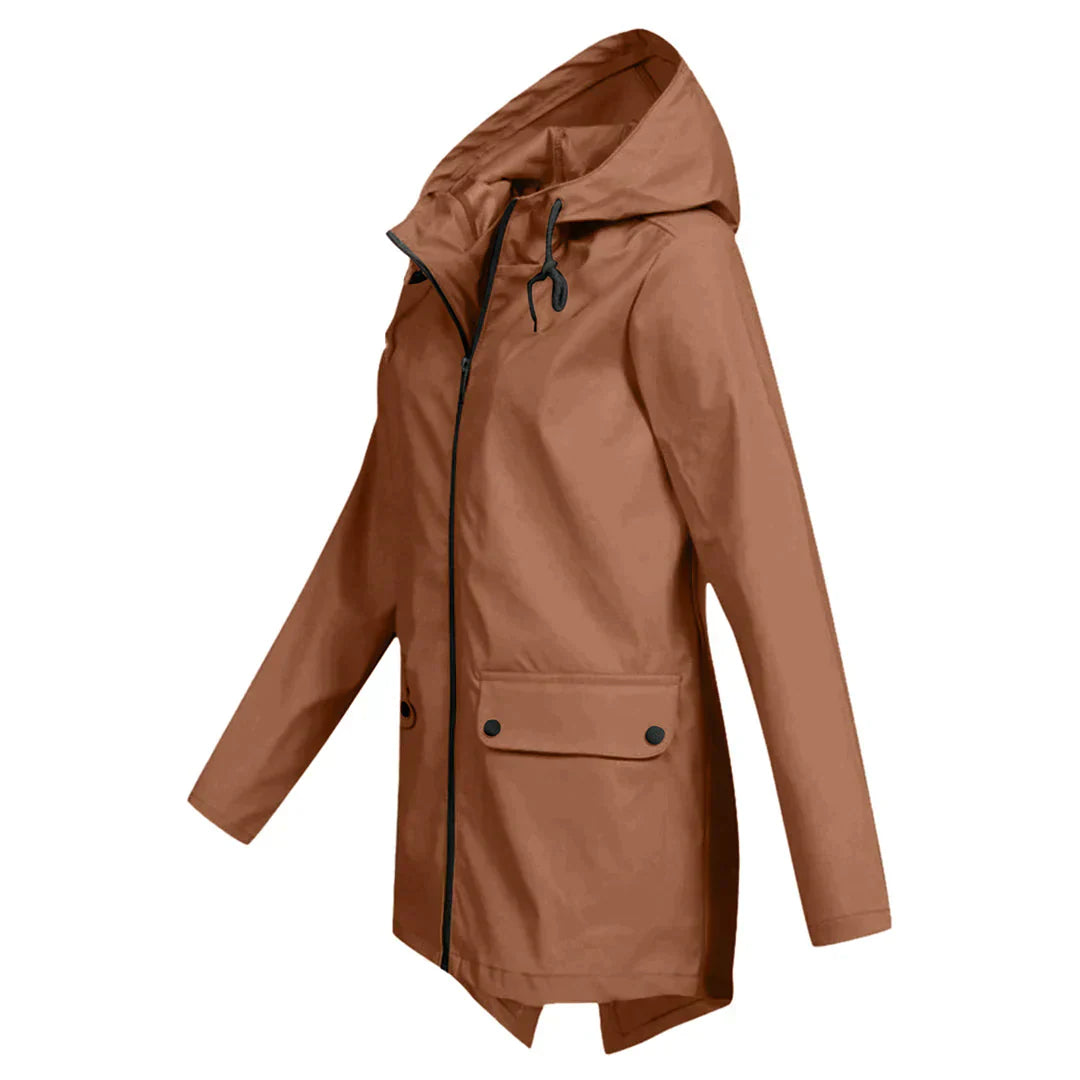 Herrenjacke, wasserfest, moderner Mackintosh, für Herbst und Frühling-6