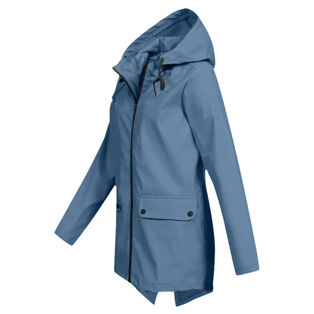 Herrenjacke, wasserfest, moderner Mackintosh, für Herbst und Frühling-4