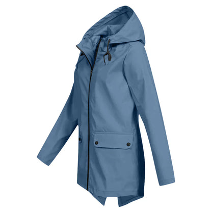 Herrenjacke, wasserfest, moderner Mackintosh, für Herbst und Frühling-4