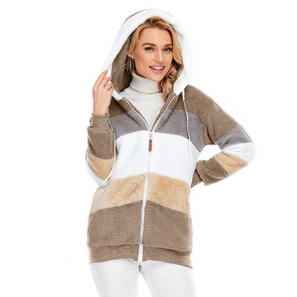 Variant image for Damen Winterjacke Gefütterte Kapuze Isolierendes Material-13