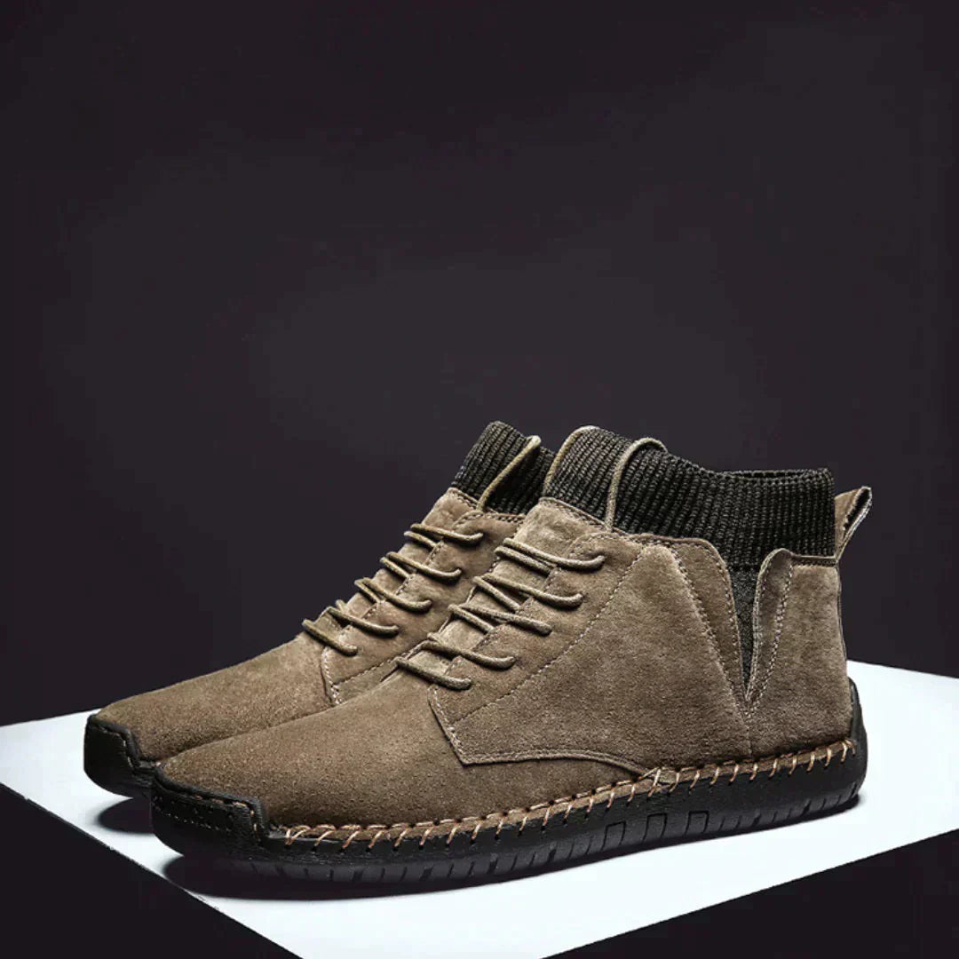 Variant image for Herrenstiefel, klassisches Leder, wasserfest-9